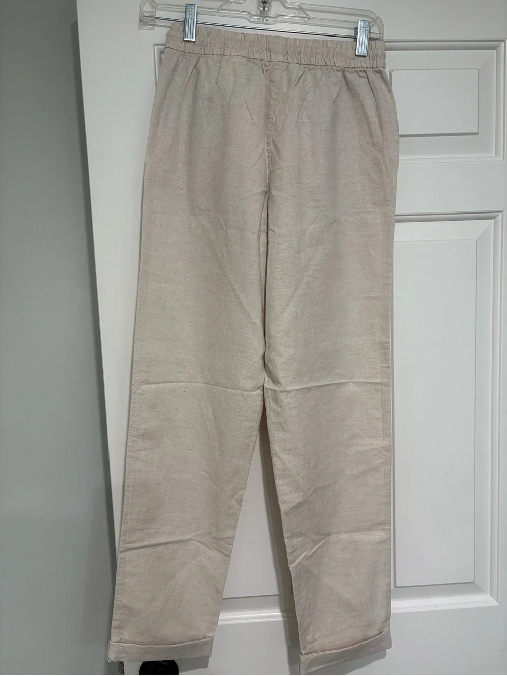 H&M linen casual pull on pants